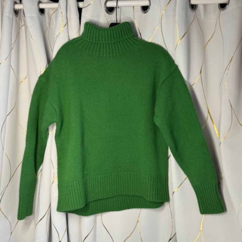 Rag & Bone Oversized Turtleneck Sweater – Medium, 100% Lambswool